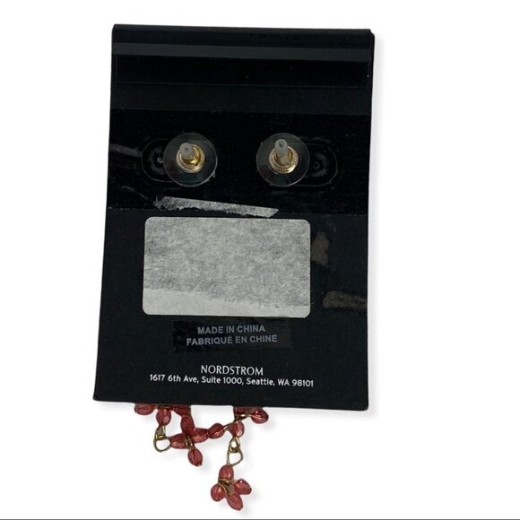 NWT Nordstrom Free Press Jewellery Bundle Three Pairs of Earrings Heart Boho - Picture 9 of 9